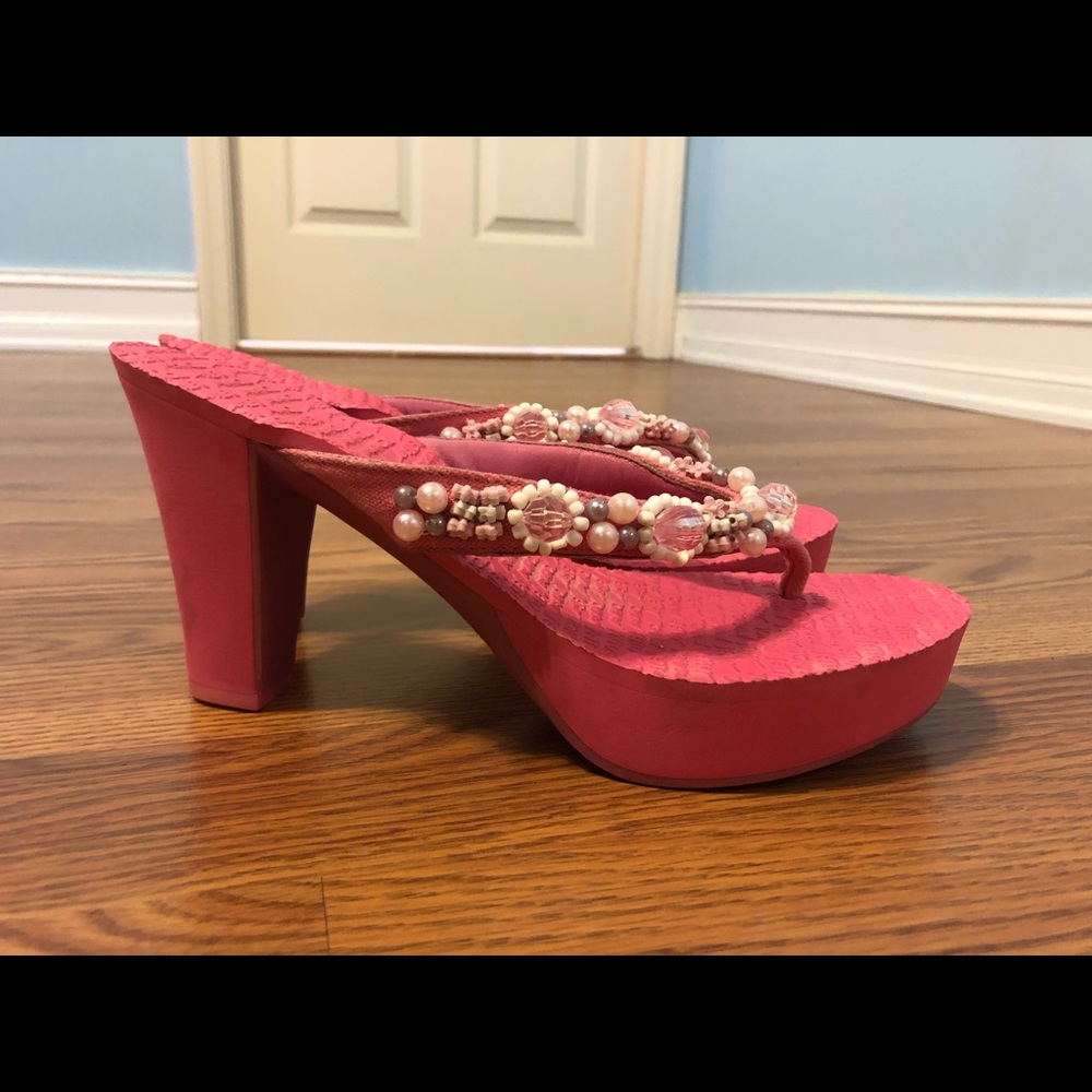 Betsey Johnson hot pink heels